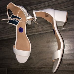 Madden Girl white pump heels